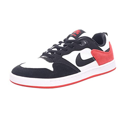 Nike Men's SB Alleyoop, Color: White/Black-University Red